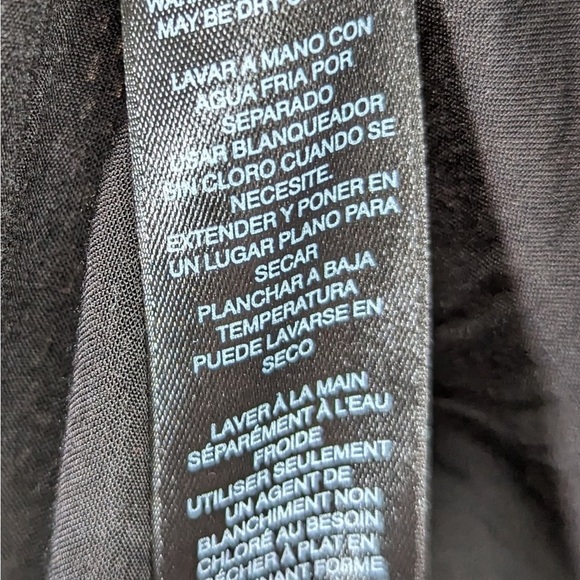 WHBM Floral‎ Embroidered  black Boho summer Dress size SP - Picture 8 of 9